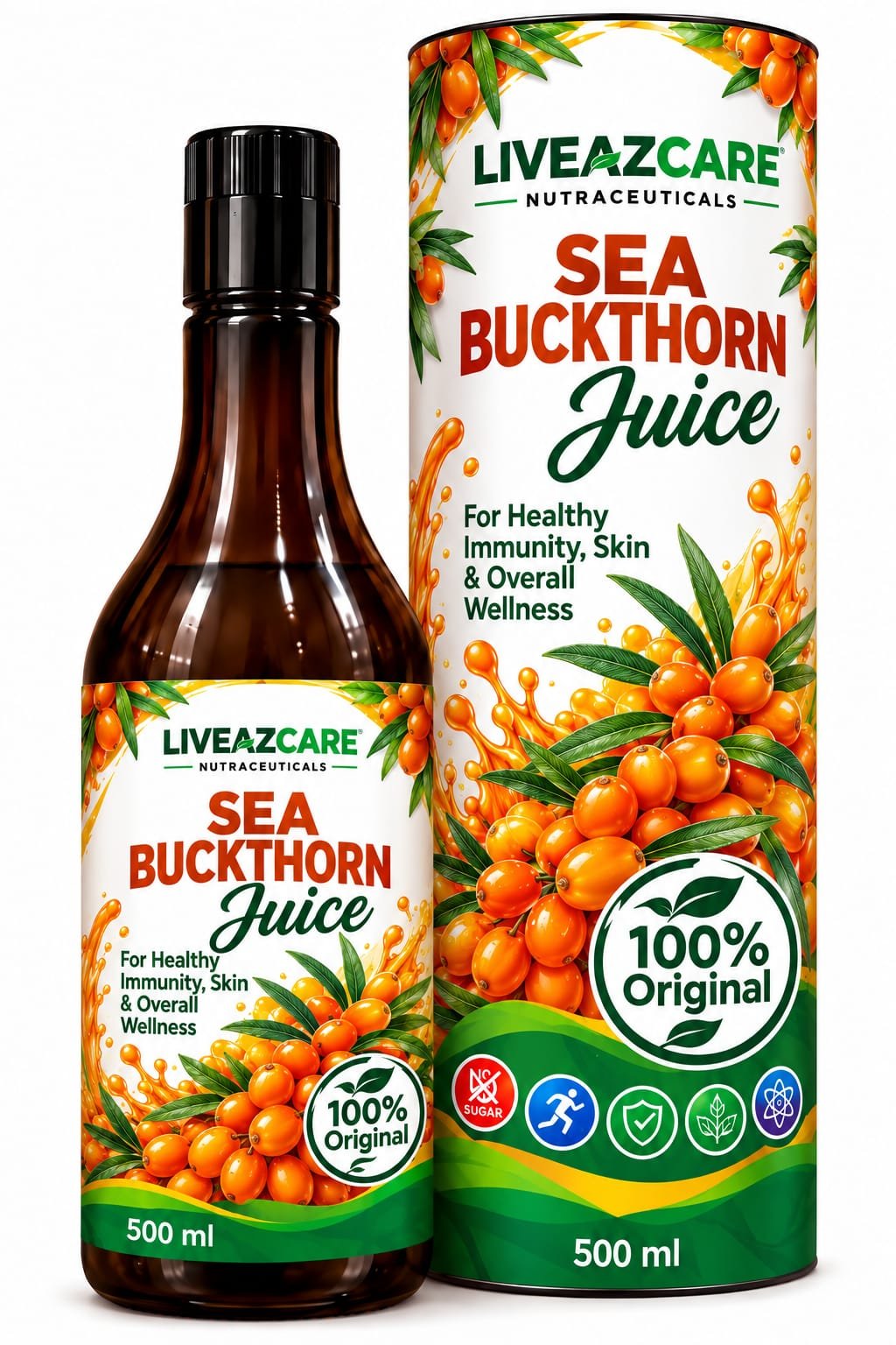 Liveaz Sea Buckthorn Juice 500ML