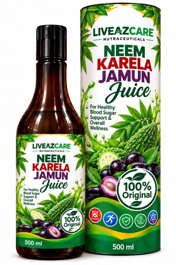 Liveaz Neem Karela Jamun Juice 500ML