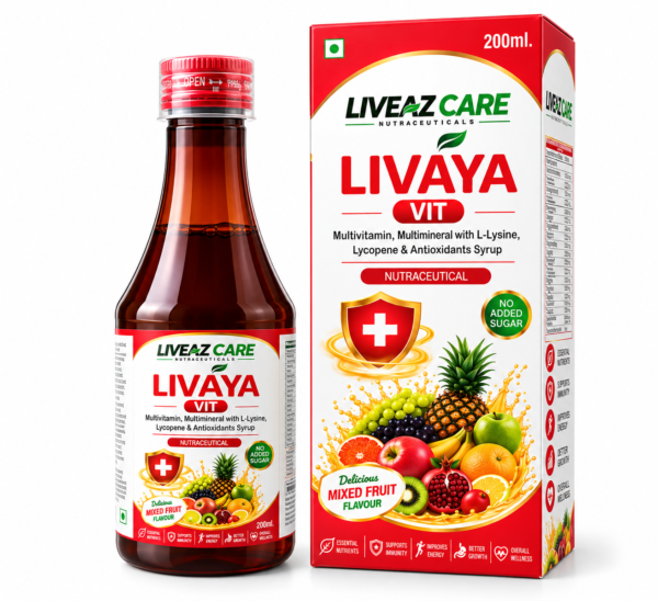 LIVEAZ CARE LIVAYA VIT Syrup 200 ML
